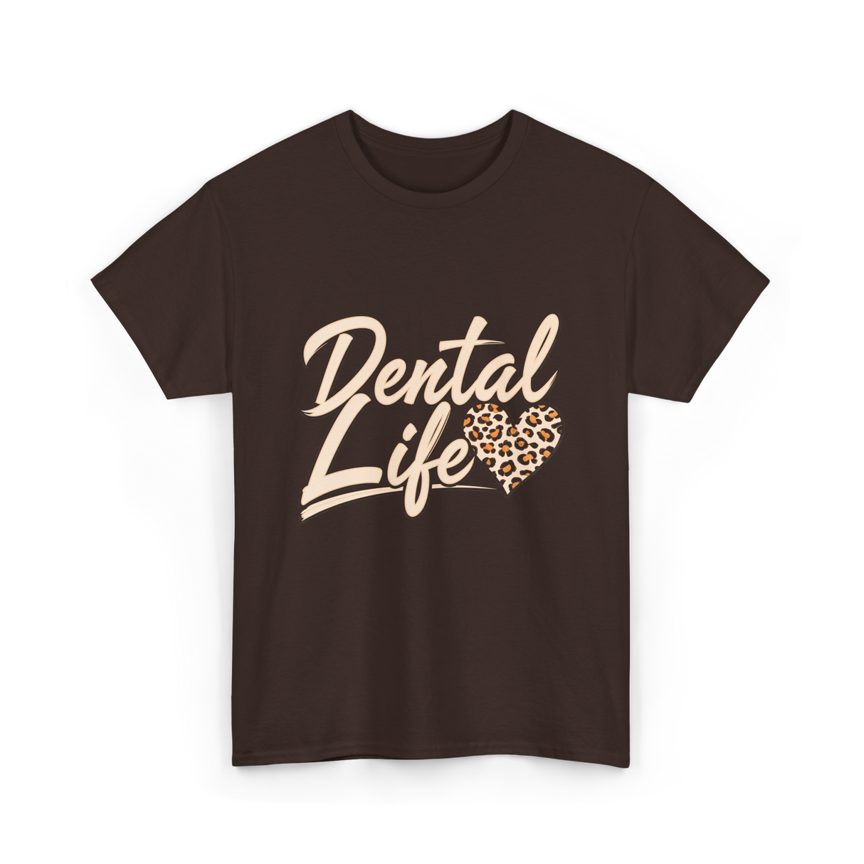 Dental Life Dental Hygienist T-Shirt - Dark Chocolate