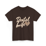 Dental Life Dental Hygienist T-Shirt - Dark Chocolate