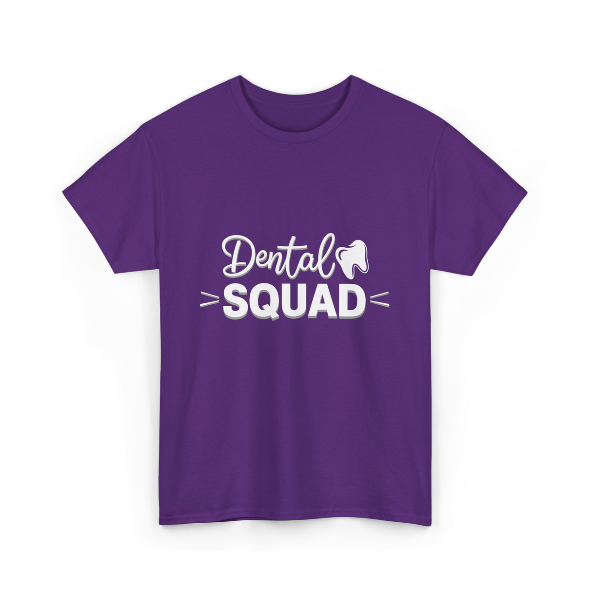 Dental Squad Dental Care Team T-Shirt - Purple