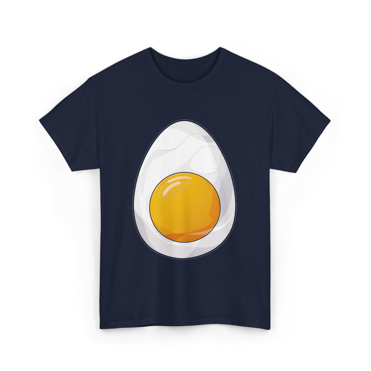 Deviled Egg Costume Egg T-Shirt - Navy