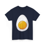 Deviled Egg Costume Egg T-Shirt - Navy