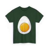 Deviled Egg Costume Egg T-Shirt - Forest Green