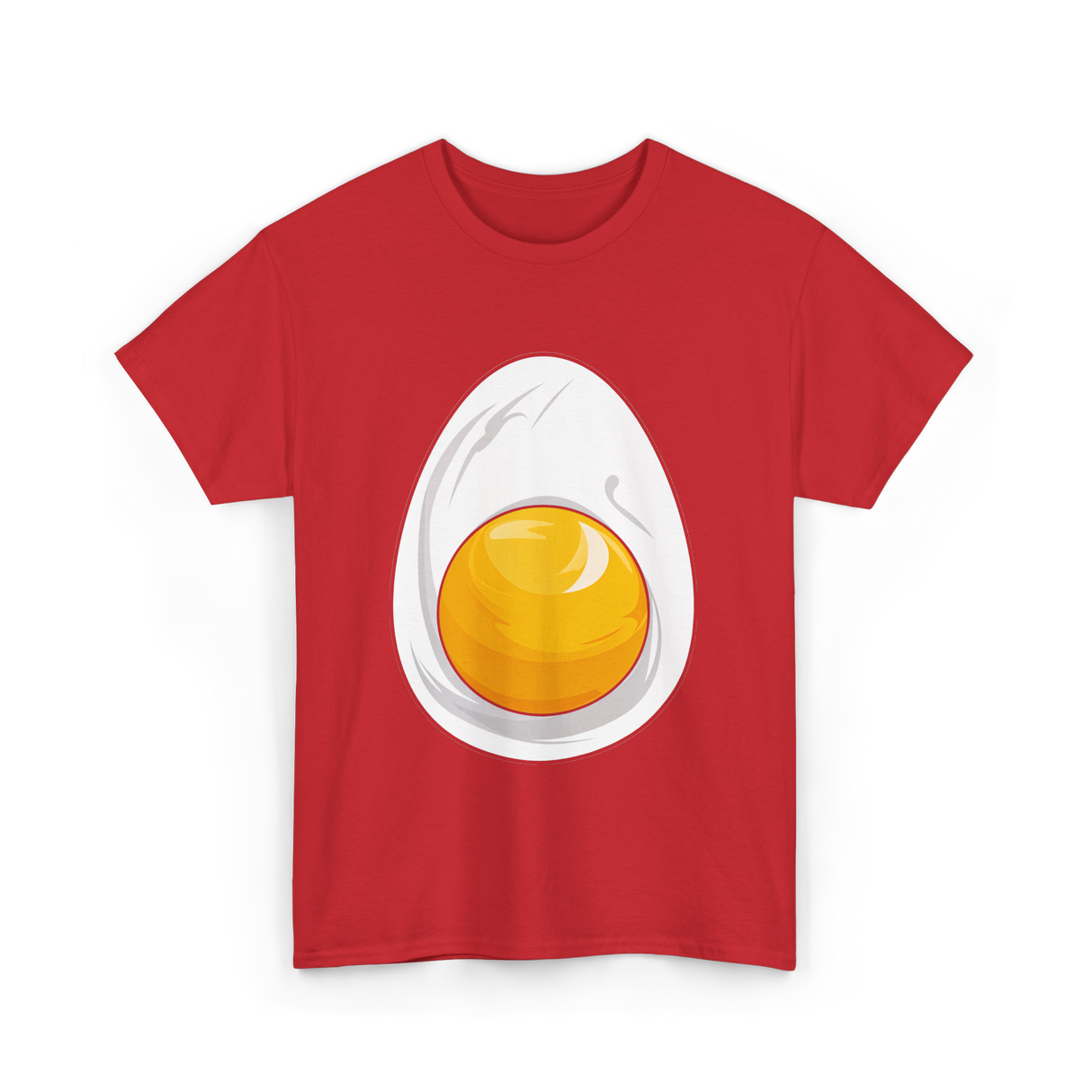 Deviled Egg Costume Egg T-Shirt - Red