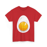 Deviled Egg Costume Egg T-Shirt - Red