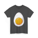 Deviled Egg Costume Egg T-Shirt - Dark Heather