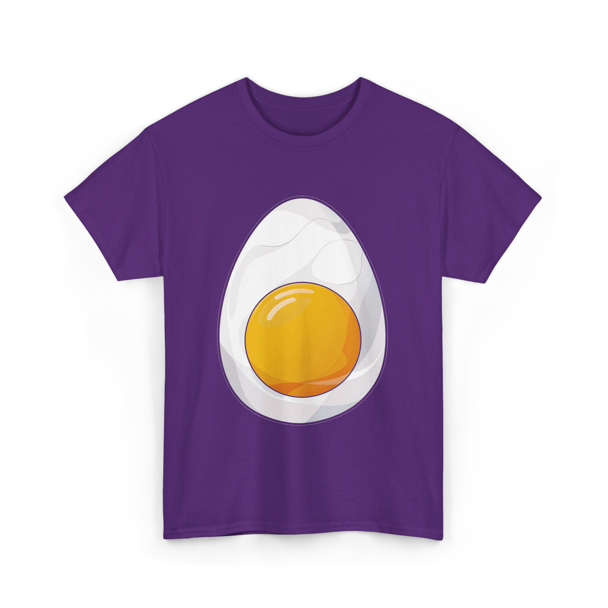 Deviled Egg Costume Egg T-Shirt - Purple