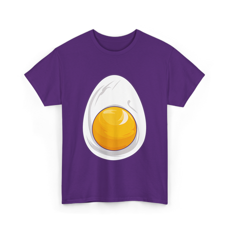 Deviled Egg Costume Egg T-Shirt - Purple