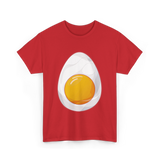 Deviled Egg Costume Egg T-Shirt - Red