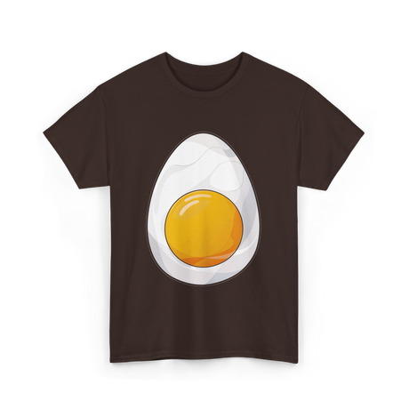 Deviled Egg Costume Egg T-Shirt - Dark Chocolate