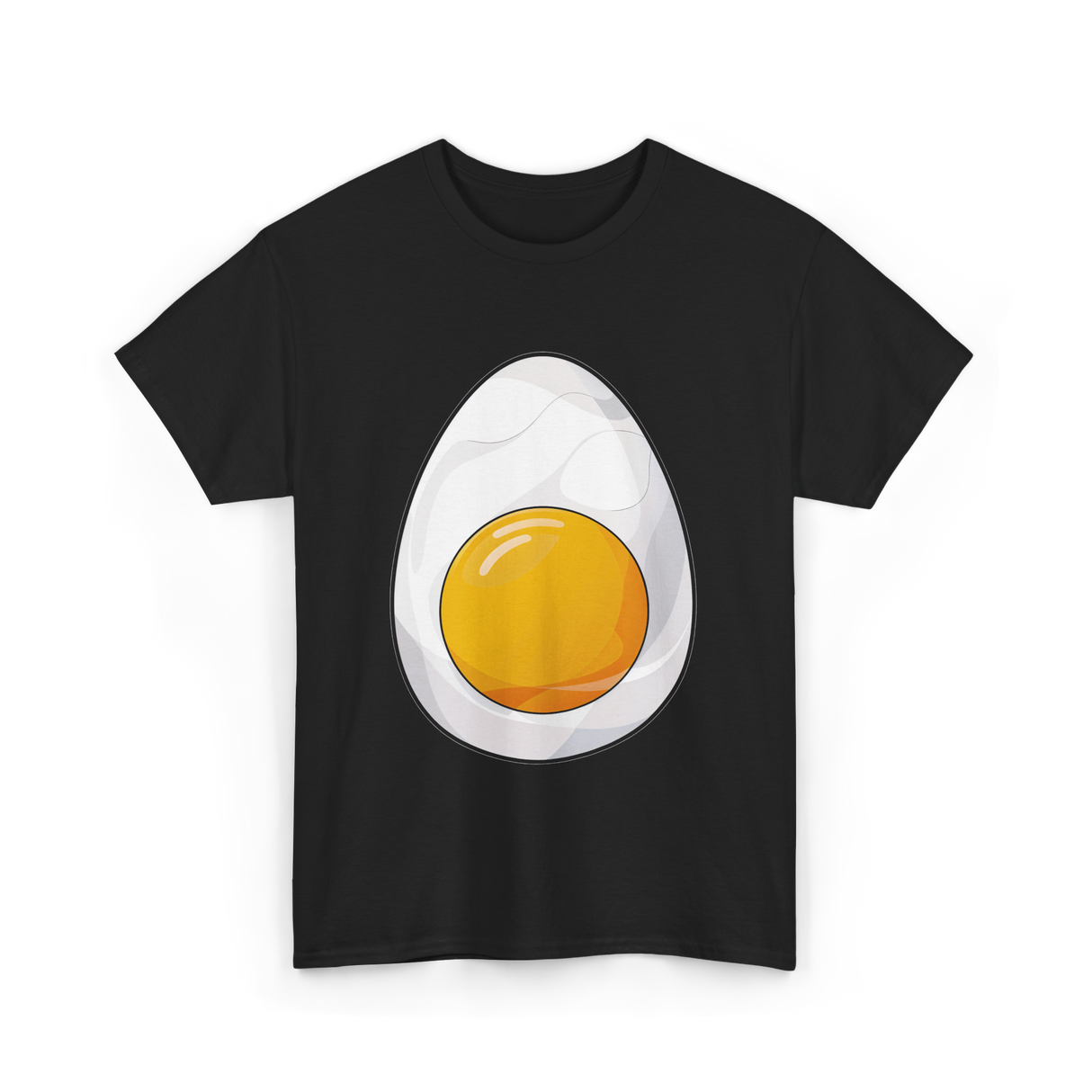 Deviled Egg Costume Egg T-Shirt - Black