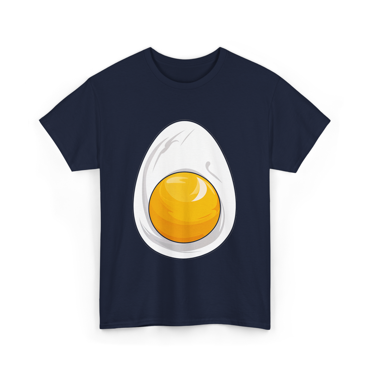 Deviled Egg Costume Egg T-Shirt - Navy