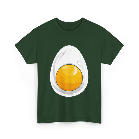 Deviled Egg Costume Egg T-Shirt - Forest Green