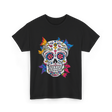 Dia de Los Muertos Sugar Skull T-Shirt - Black