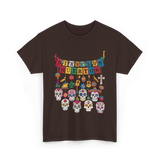 Dia De Los Muertos T-Shirt - Dark Chocolate