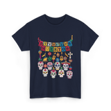 Dia De Los Muertos T-Shirt - Navy