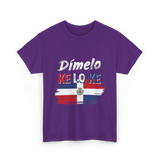 Dímelo Ke Lo Ke Dominican Culture T-Shirt - Purple