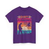 Dirt Fishing Detector Hobby T-Shirt - Purple