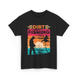 Dirt Fishing Metal Detecting Hobby T-Shirt - Black