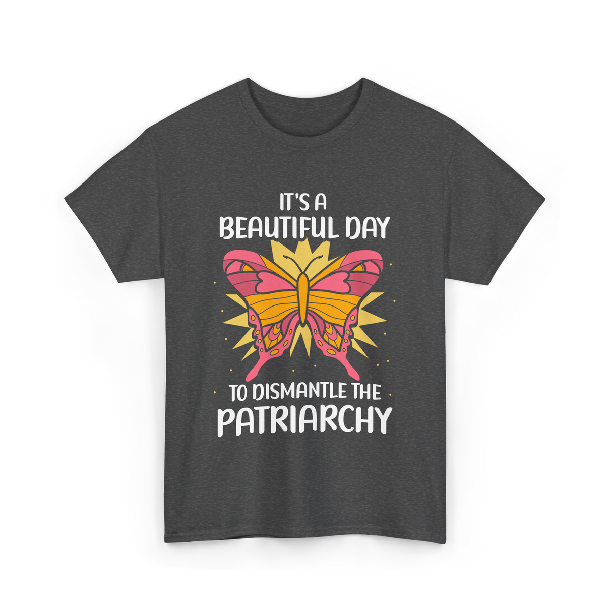 Dismantle Patriarchy T-Shirt - Dark Heather