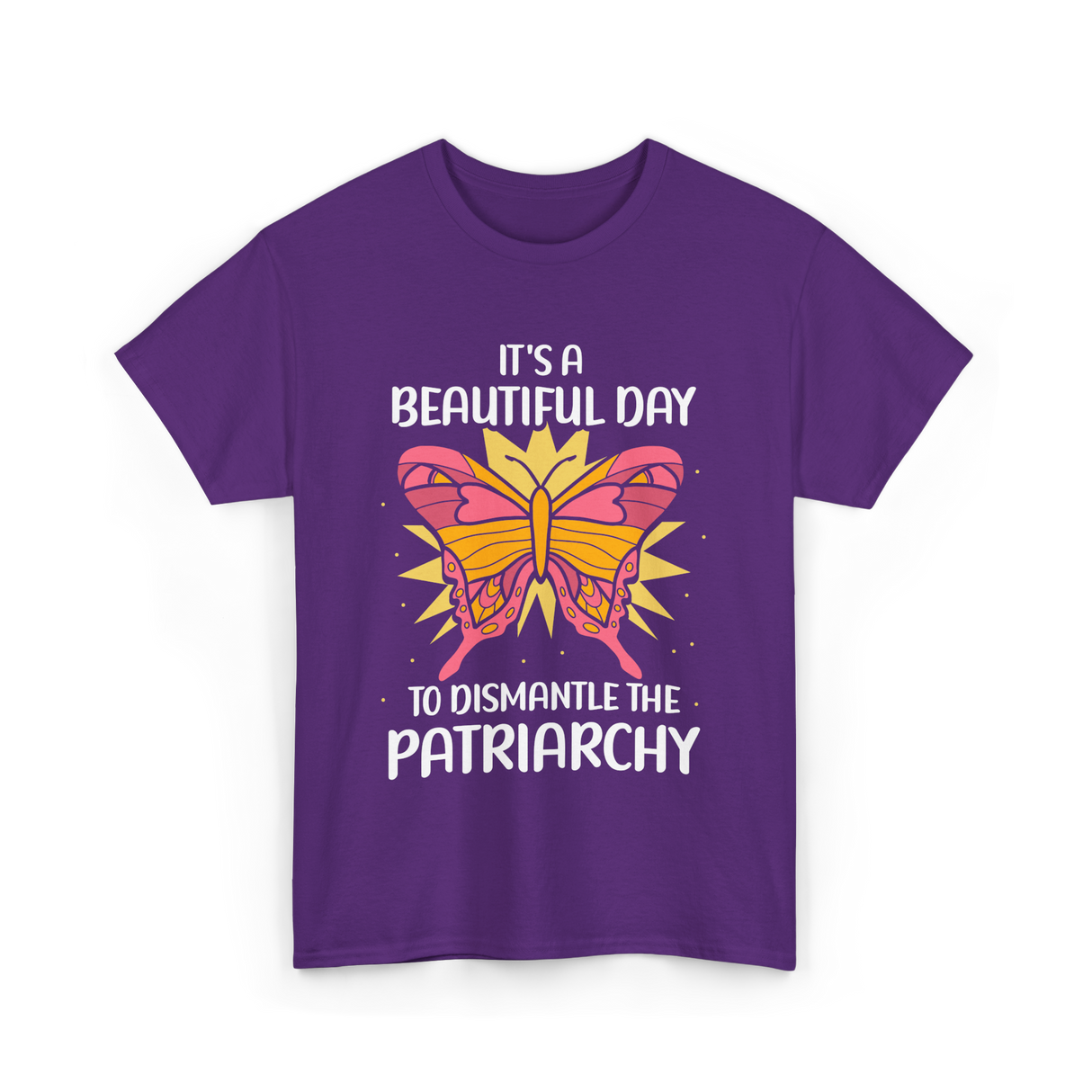 Dismantle Patriarchy T-Shirt - Purple