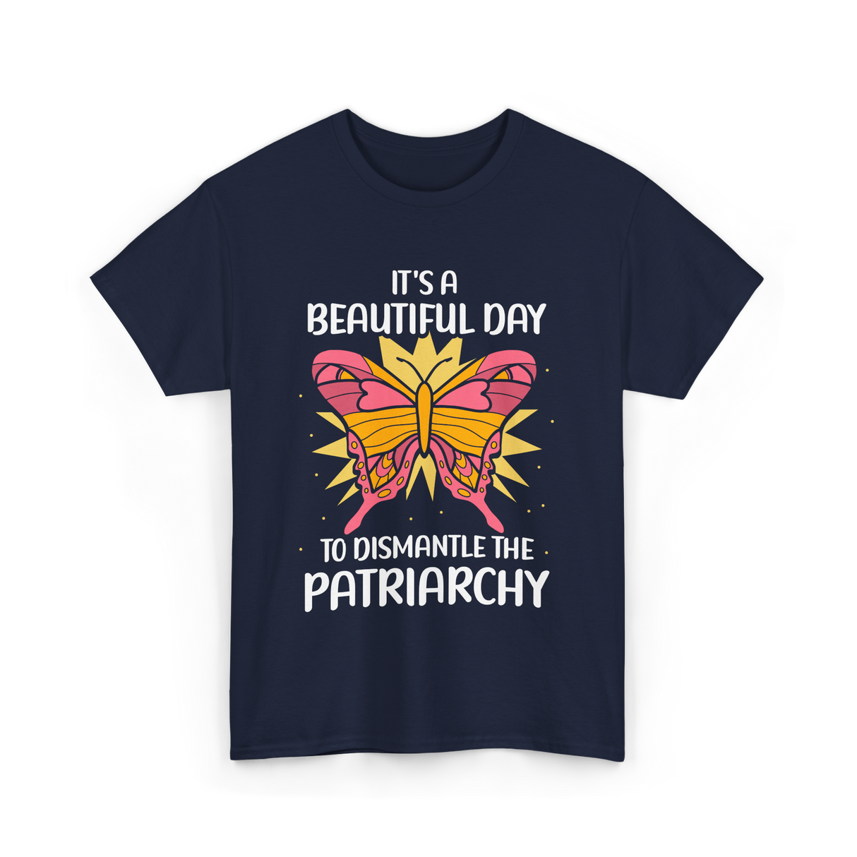 Dismantle Patriarchy T-Shirt - Navy