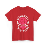 Dismantle The Patriarchy Feminism T-Shirt - Red