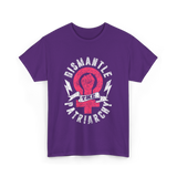 Dismantle The Patriarchy Feminism T-Shirt - Purple