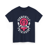 Dismantle The Patriarchy Feminism T-Shirt - Navy