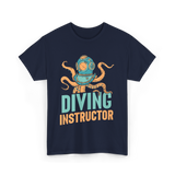 Diving Instructor Diving Diver T-Shirt - Navy