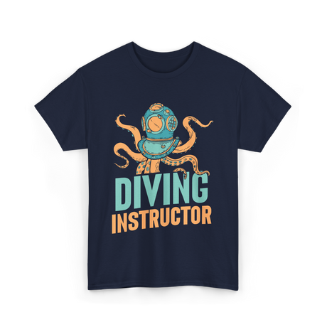 Diving Instructor Diving Diver T-Shirt - Navy