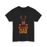 Doberman Dad Dog Lover T-Shirt - Black