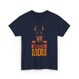 Doberman Mom Dog Lover T-Shirt - Navy