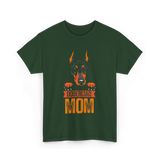 Doberman Mom Dog Lover T-Shirt - Forest Green