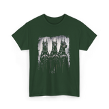 Doberman Pinscher Black Dog Lovers T-Shirt - Forest Green