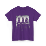 Doberman Pinscher Black Dog Lovers T-Shirt - Purple