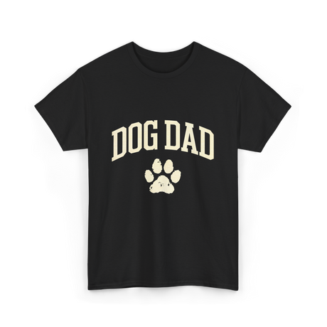 Dog Dad Dog Lover T-Shirt - Black