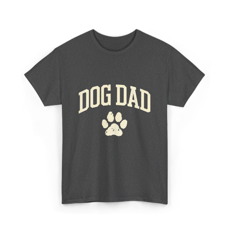 Dog Dad Dog Lover T-Shirt - Dark Heather