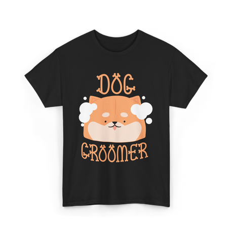 Dog Groomer Grooming Canines T-Shirt - Black