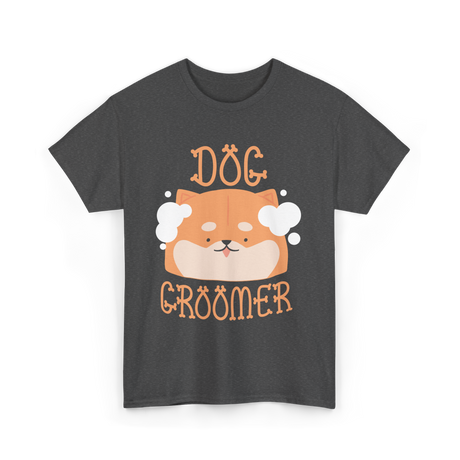 Dog Groomer Grooming Canines T-Shirt - Dark Heather