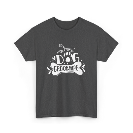 Dog Grooming Groomer Dogs T-Shirt - Dark Heather