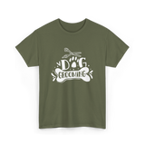 Dog Grooming Groomer Dogs T-Shirt - Military Green