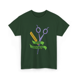 Dog Grooming Job Grooming T-Shirt - Forest Green