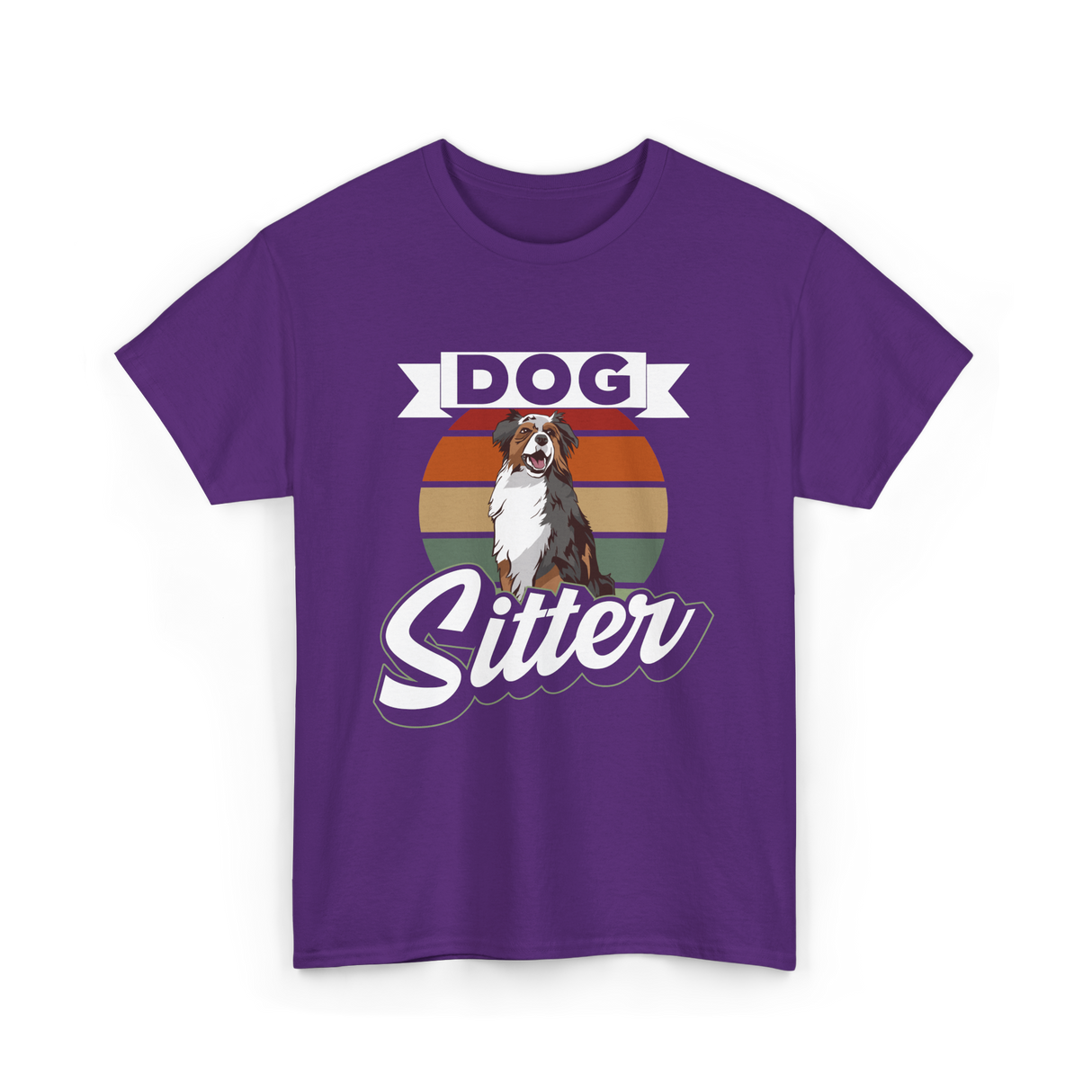 Dog Sitter Dog Sitting T-Shirt - Purple