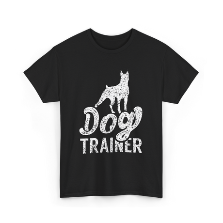 Dog Trainer Training Handler T-Shirt - Black