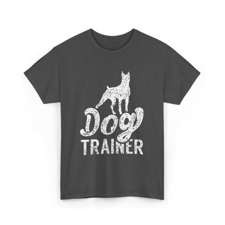 Dog Trainer Training Handler T-Shirt - Dark Heather