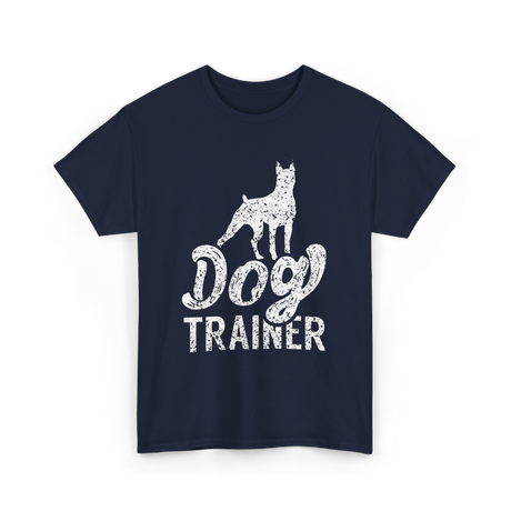 Dog Trainer Training Handler T-Shirt - Navy