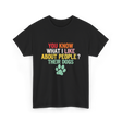 Dogs Dog Lover T-Shirt - Black