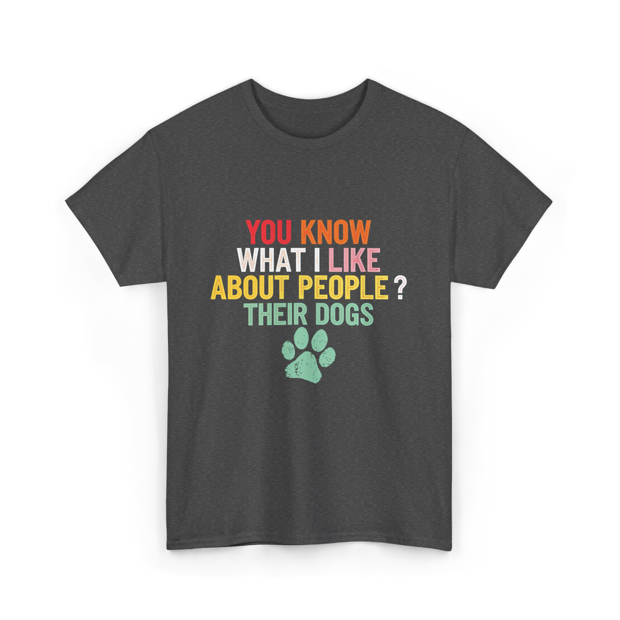 Dogs Dog Lover T-Shirt - Dark Heather