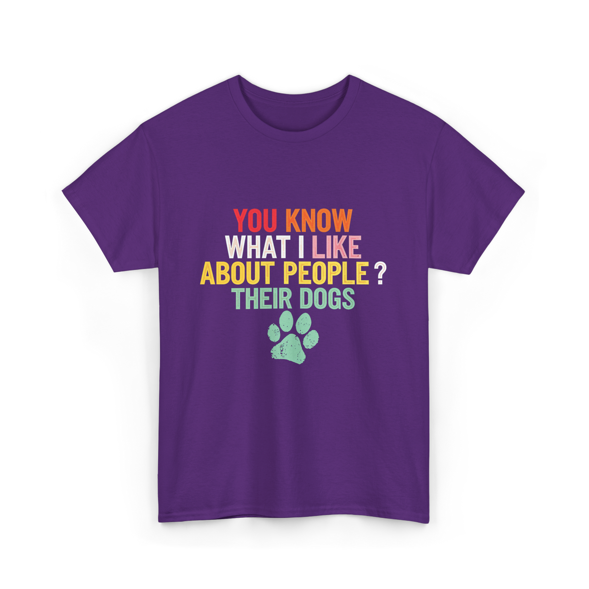 Dogs Dog Lover T-Shirt - Purple