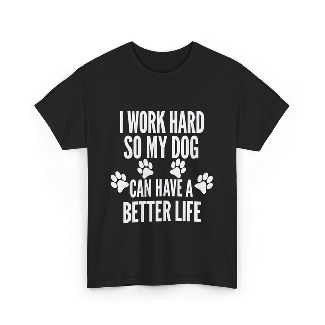 Dogs Life T-Shirt - Black